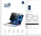 Dux Ducis - Privacy screenprotector Geschikt voor Macbook Air 13.6 (2022/2024) - Privacy scherm - Full Cover - Zwart