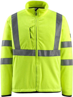 Mascot Safe Light Fleece - Hi-Vis fleecejas - Verlengde rug - Geel - XL