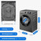 Bomann WA 7185 T - Wasmachine - 8KG - 1400 toeren - 15 programma's - Stoomfunctie - Grijs