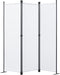 Angel Living Kamerscherm - 3 Panelen - 168 x 165 cm - Wit (3 stuks)