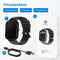 Nuvance - Luxe Smartwatch ZL54 - voor Heren en Dames - Android & IOS - Touchscreen - HD IPS Scherm - IP67 Waterdicht - Zwart