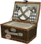 Picnic Set Wicker - Camping Essentials