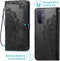 iMoshion Hoesje Geschikt voor Oppo A74 (5G) / A54 (5G) Hoesje Met Pasjeshouder - iMoshion Mandala Bookcase - Zwart