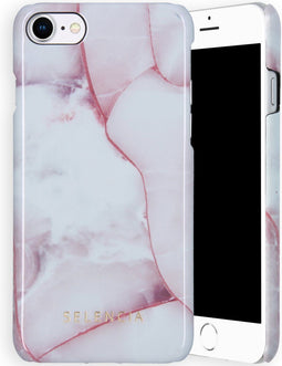 Selencia Hoesje Geschikt voor iPhone SE (2022) / SE (2020) / 8 / 7 / 6s / 6 Hoesje - Selencia Maya Fashion Backcover - roze