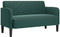 vidaXL - Loveseat - bank - 109 - cm - fluweel - donkergroen