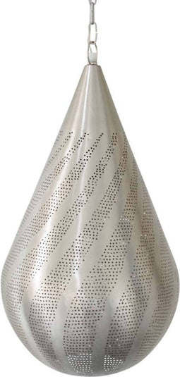 Safaary - Oosterse Hanglamp Nikkel Goud Vidya Ø 30 x 54cm