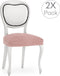 Stoelhoes Eysa THOR Roze 50 x 5 x 50 cm 2 Stuks