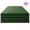 vidaXL - Valtegels - 12 - st - 50x50x3 - cm - rubber - groen