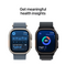 Apple Watch Ultra 3 - Smartwatch - Waterbestendig tot 100 m - Zwart
