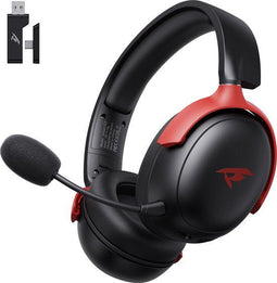 Picun G3 Wireless Gaming Headset 2.4Ghz Zwart/Rood