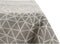 Tablecloth Jacquard Abstract Grey (140 x 180 cm)