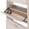 vidaXL - Schoenenkast - 5 opbergvakken - eiken-look