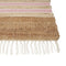 MIRZA - Modern vloerkleed - Beige/Roze - 160 x 230 cm - Jute