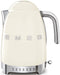 Smeg KLF04CREU - Waterkoker - 7 temperatuurinstellingen - Crème