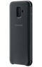 Samsung Galaxy A6 (2018) - Wallet Cover - Pasjeshouder - Zwart