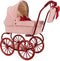 Konges Sløjd Minnie Lulu Poppenwagen/Doll Pram - Opvouwbaar - Strawberry Ice