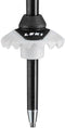LEKI Hot Shot S - Skistokken - Trigger S Systeem - zwart/grijs/rood 120 cm