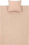 Nobodinoz Vibes Washed Dekbedovertrek - 100x140cm + 45x40cm - Pink Harlequin