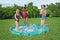 Bestway Waterspeelmat - Opblaasbare Randen met Sproeisysteem - Onderwaterprint - 165 x 165 CM - Blauw