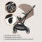 Lionelo Bess - Ultra compacte Buggy - Lichtgewicht (7,5 kg) - Automatisch inklapbaar - XXL Kap met UPF 50+ - Beige