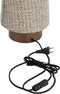 Light & Living Tafellamp Howie - 42cm - Lichtbruin