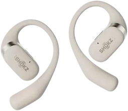 Shokz OpenFit - Draadloze oordopjes - Open-Ear - Beige