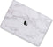 Lunso Geschikt voor MacBook Pro 13 inch M1/M2 (2020-2022) cover hoes - case - Marble Cosette