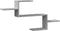 vidaXL - Wandschap - 104x15x49 - cm - bewerkt - hout - grijs - sonoma - eikenkleurig