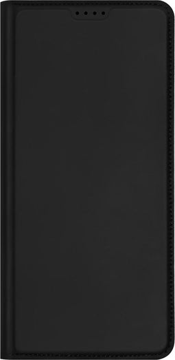 Dux Ducis Hoesje Met Pasjeshouder Geschikt voor Google Pixel 7 - Dux Ducis Slim Softcase Bookcase - Zwart