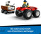 LEGO City Rode tractor met aanhanger en schapen - 60461