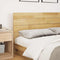 vidaXL - Hoofdbord - 160 cm - massief eikenhout - bruin