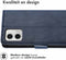 imoshion Hoesje Geschikt voor Motorola Moto G73 Hoesje Met Pasjeshouder - imoshion Luxe Bookcase - Donkerblauw