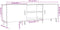 vidaXL - Tv-meubel - 150x30x50 - cm - bewerkt - hout - hoogglans - wit