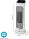 Nedis HTFA20WTW - Elektrische kachel - 1400W/2000W Wi-Fi bediening - Wit