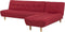 ALSTEN - Hoekslaapbank - Rood - Linkerzijde - 257 cm - Polyester