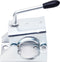 vidaXL - Neuswiel - met - splitklem - 60 - mm - gegalvaniseerd - staal