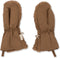 Konges Sløjd Teddy wanten - Tobacco brown - Want - Kinderwanten - Maat 12-18 mnd