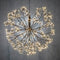 Luca Lighting - Kerstverlichting Bal - 2050 Warm Witte LED Lampjes - Ø70 cm - Zwart