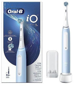 Oral-B iO3 - Elektrische Tandenborstel - Poetsdruksensor en 3 standen - Blauw