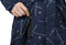 AGU Trench Coat Long - Regenjas Dames - Wind- en waterproof - Blauw - L