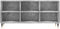 vidaXL - Tv-meubel - 103,5x30x50 - cm - bewerkt - hout - betongrijs