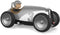 Baghera Retro Speelgoedauto Racer Silver