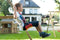 Swing King schommel Lucy dubbel - 270cm