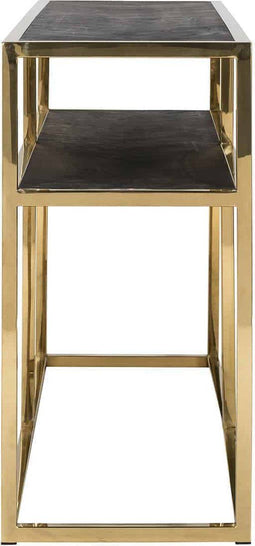 Richmond Interiors Wandtafel Blackbone gold (Black rustic)