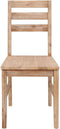 vidaXL - Eetkamerstoelen - 2 - st - massief - acaciahout