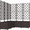 vidaXL - Tuinplanner - met - Trellis - - - 5 - stuks - - - Bruin - - - 120x120x143 - cm