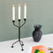 Gedraaide Kandelaar Lichtgrijs / Twisted Candleholder Lightgrey | Ward Wjnant voor Werkwaardig.