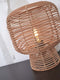 GOOD&MOJO Tanami - Tafellamp - Rotan Ø27cm - Zwart