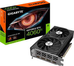 Gigabyte GeForce RTX 4060 Ti - Videokaart - 16GB GDDR6 - 7680 x 4320 Pixels