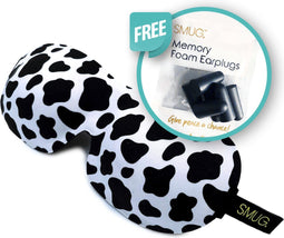 SMUG 3D Slaapmasker - 100% Verduisterend - Ergonomisch Oogmasker - Cow Print